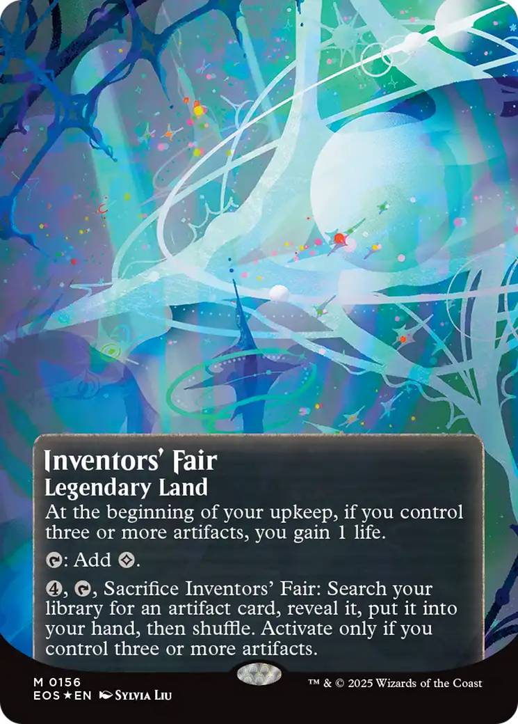 {@@ EOC R} Inventors' Fair (0156) (Poster) (Galaxy Foil) [Edge of Eternities: Stellar Sights][EOS 156]