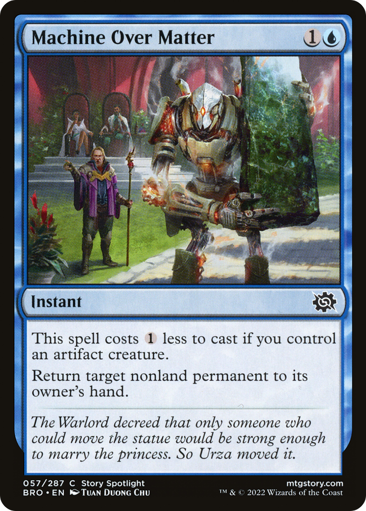{C} Machine Over Matter [The Brothers' War][BRO 057]