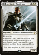 {R} Odric, Master Tactician [Innistrad: Midnight Hunt Commander][MIC 090]