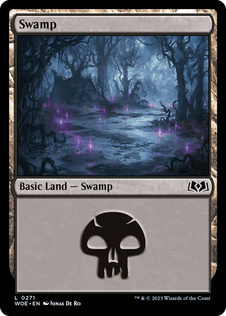 {B} Swamp (0271) [Wilds of Eldraine][WOE 271]