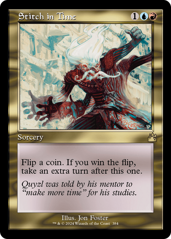 {R} Stitch in Time (Retro Frame) [Ravnica Remastered][RVR 384]