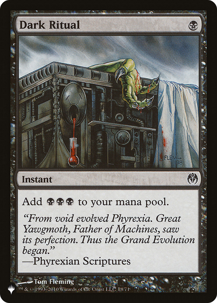 Dark Ritual (DDE) [LIST 18/71]
