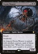 {R} Doom Weaver (Extended Art) [Innistrad: Crimson Vow Commander][VOC 072]