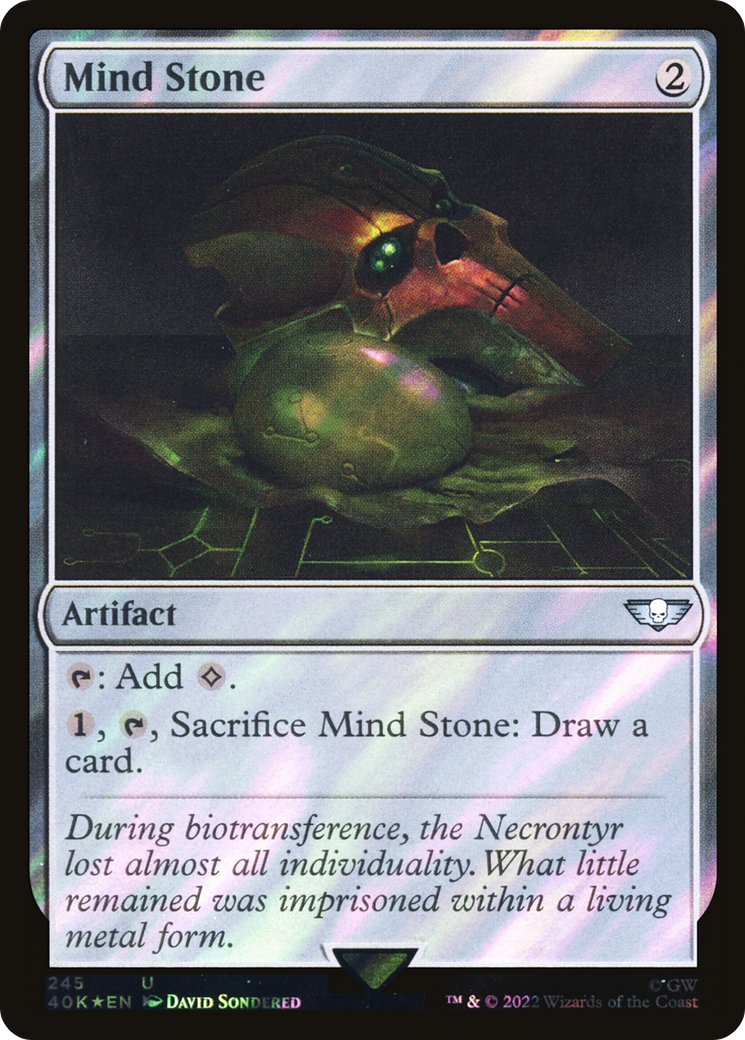 {C} Mind Stone (Surge Foil) [Universes Beyond: Warhammer 40,000][SF 40K 245]