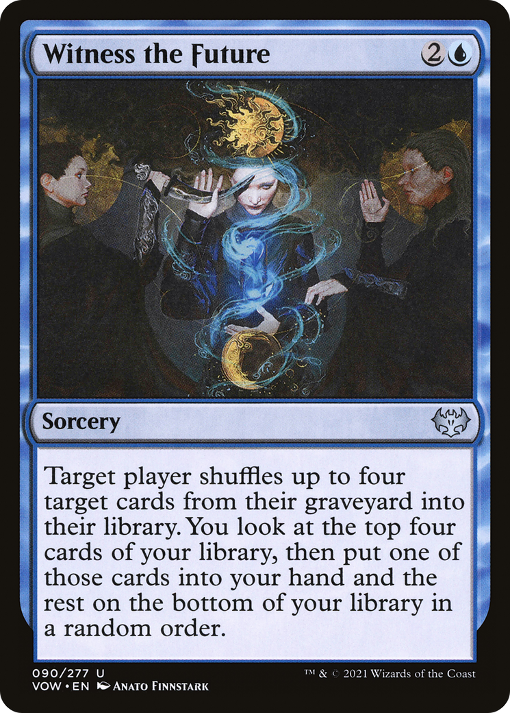 {C} Witness the Future [Innistrad: Crimson Vow][VOW 090]
