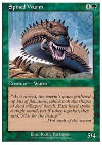 {C} Spined Wurm [Starter 2000][S00 044]