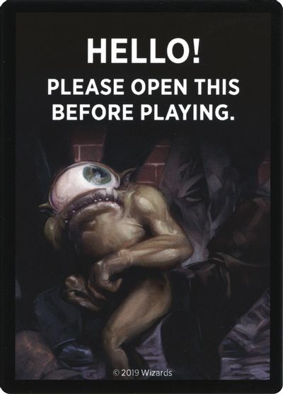 {T} Corpse Knight Reminder Card (Knights' Charge Brawl Deck) [Core Set 2020 Tokens][TM20 NULL]