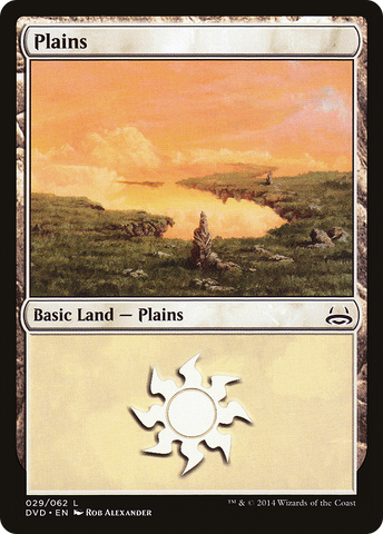{B}[DVD 029] Plains (29) (Divine vs. Demonic) [Duel Decks Anthology]