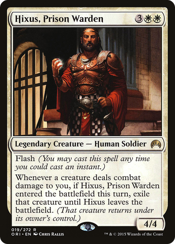 {R} Hixus, Prison Warden [Magic Origins][ORI 019]