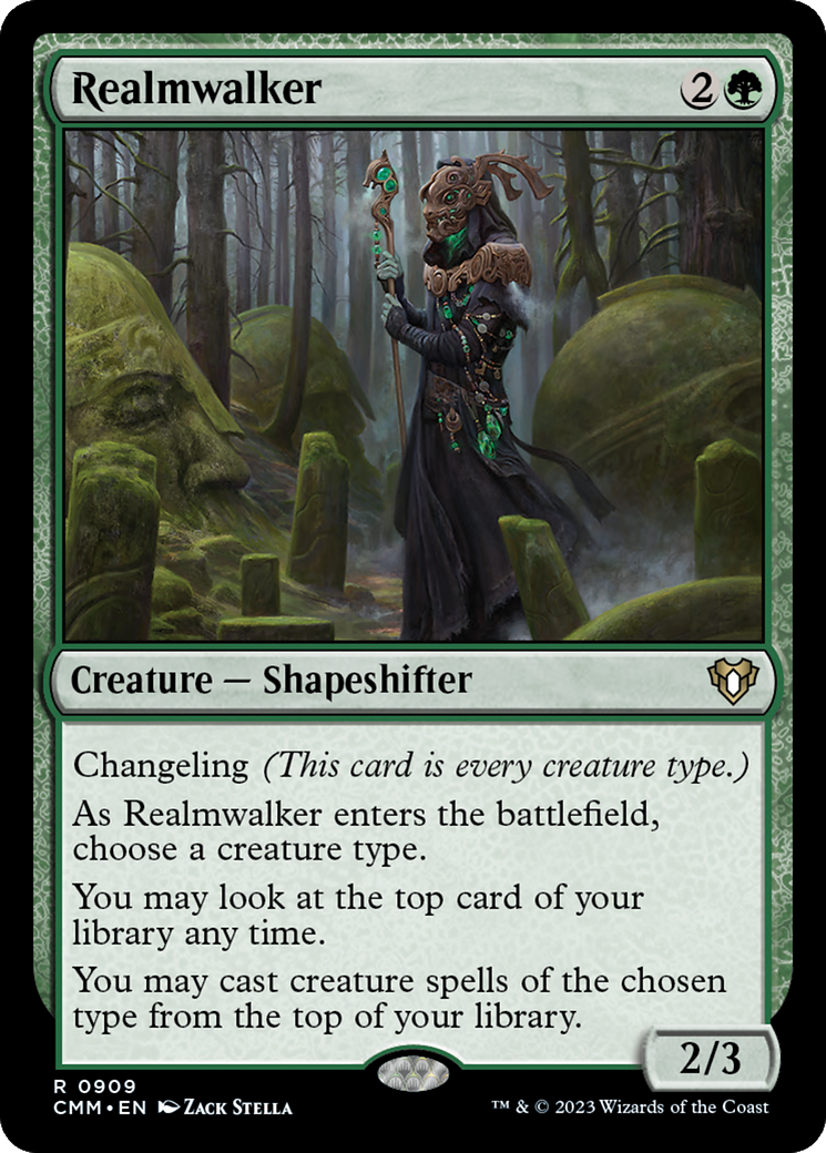 {R} Realmwalker [Commander Masters][CMM 909]