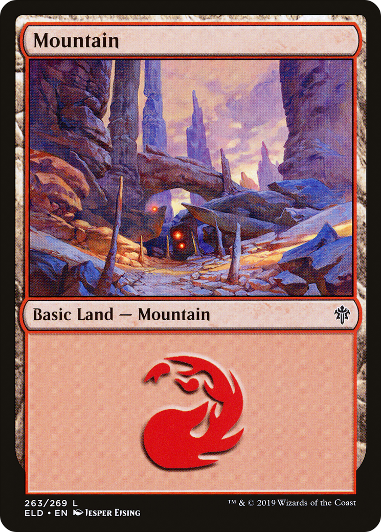 {B}[ELD 263] Mountain (263) [Throne of Eldraine]