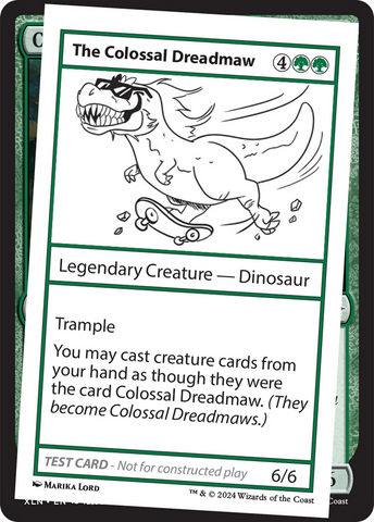 {C} The Colossal Dreadmaw [Mystery Booster 2 Playtest Cards][MB2 PLAYTEST]