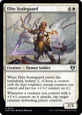 {C} Elite Scaleguard [Commander Masters][CMM 022]