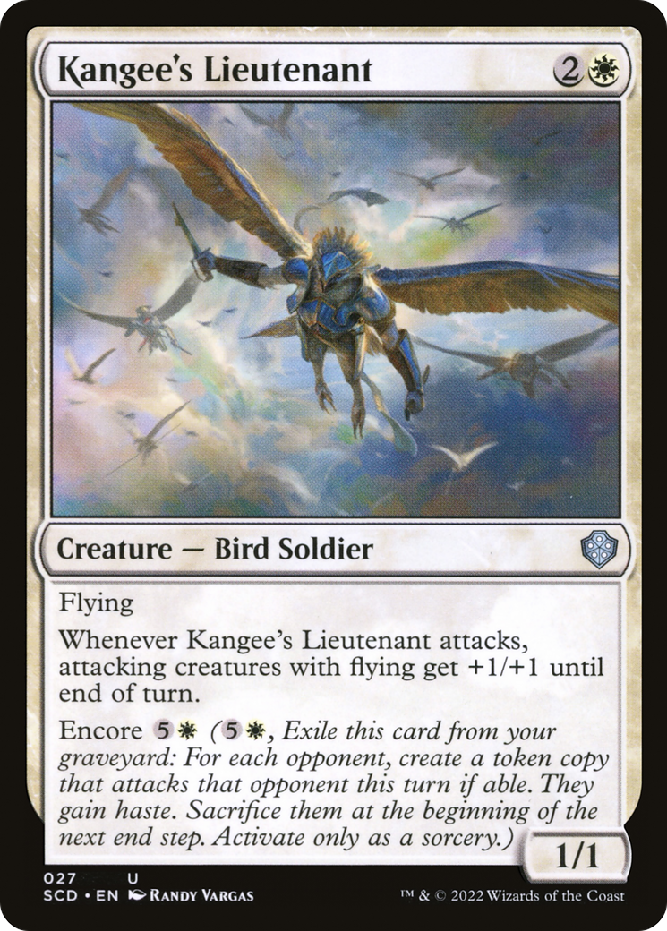 {C} Kangee's Lieutenant [Starter Commander Decks][SCD 027]