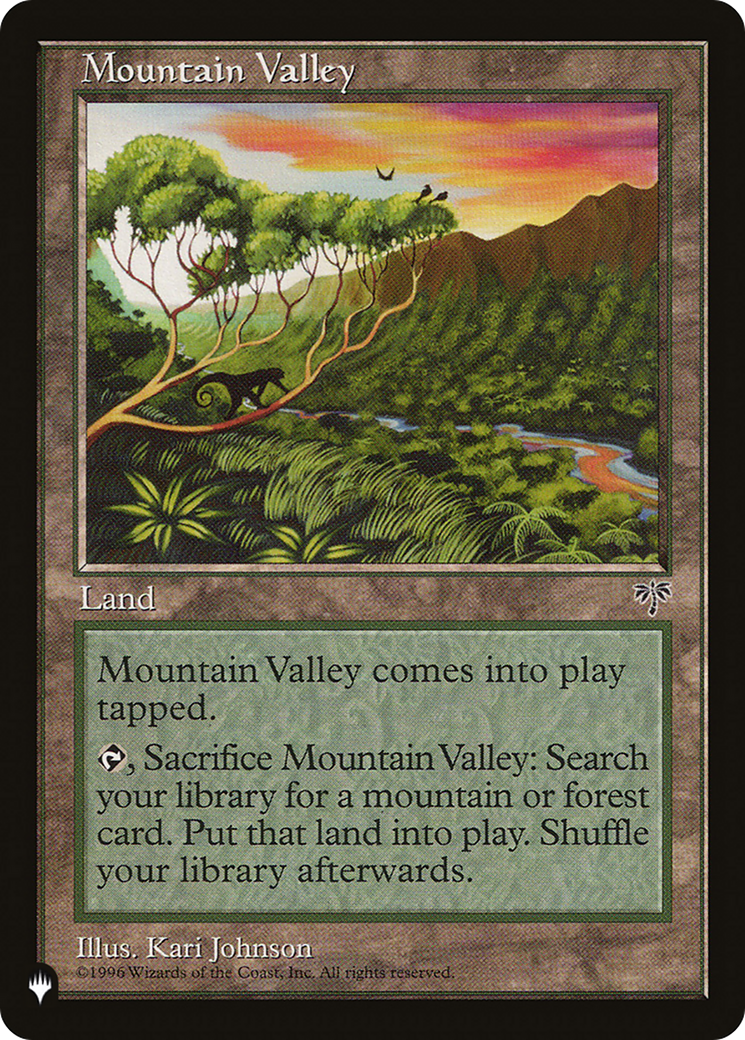 Mountain Valley [LIST ]