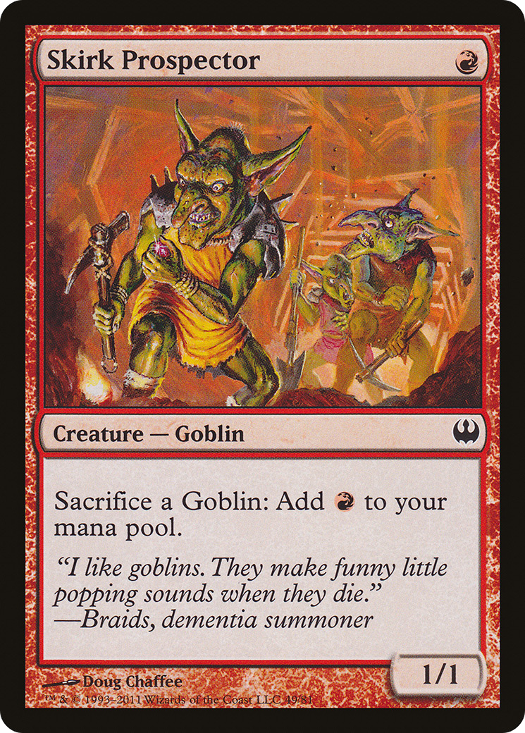 {C} Skirk Prospector [Duel Decks: Knights vs. Dragons][DDG 049]