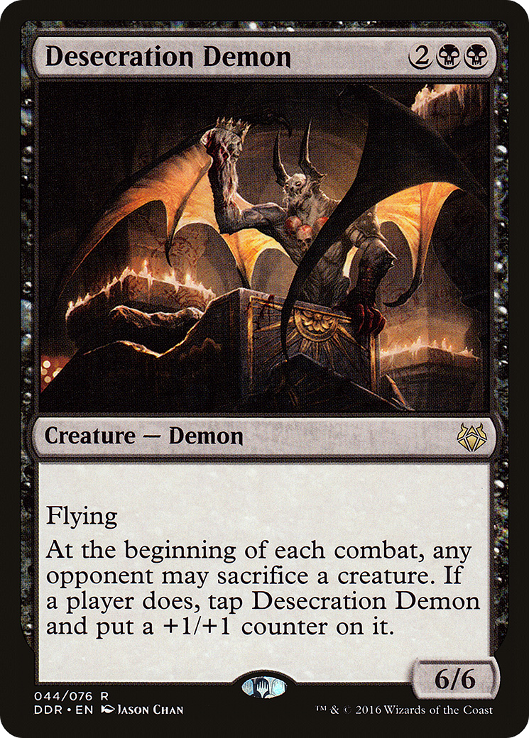 {R} Desecration Demon [Duel Decks: Nissa vs. Ob Nixilis][DDR 044]