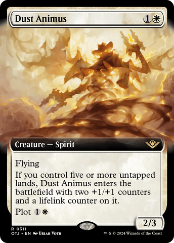 {@R} Dust Animus (Extended Art) [Outlaws of Thunder Junction][OTJ 311]