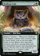 {R} Owlbear Cub (Extended Art) [Commander Legends: Battle for Baldur's Gate][CLB 592]