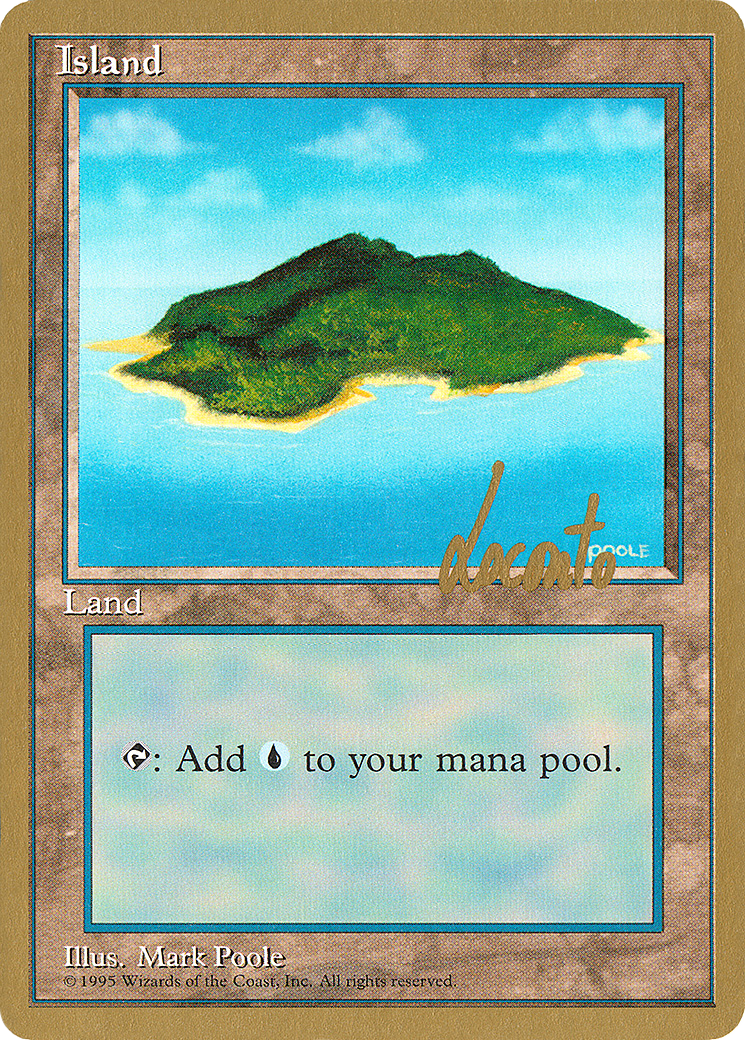 {B}[GB PTC ML368] Island (ml368) (Michael Loconto) [Pro Tour Collector Set]