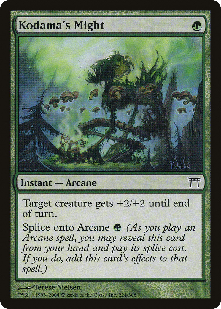 {C} Kodama's Might [Champions of Kamigawa][CHK 224]