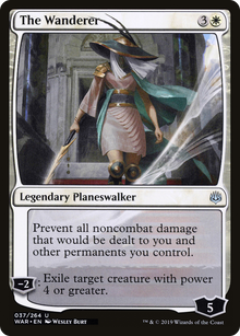 {C} The Wanderer [War of the Spark][WAR 037]