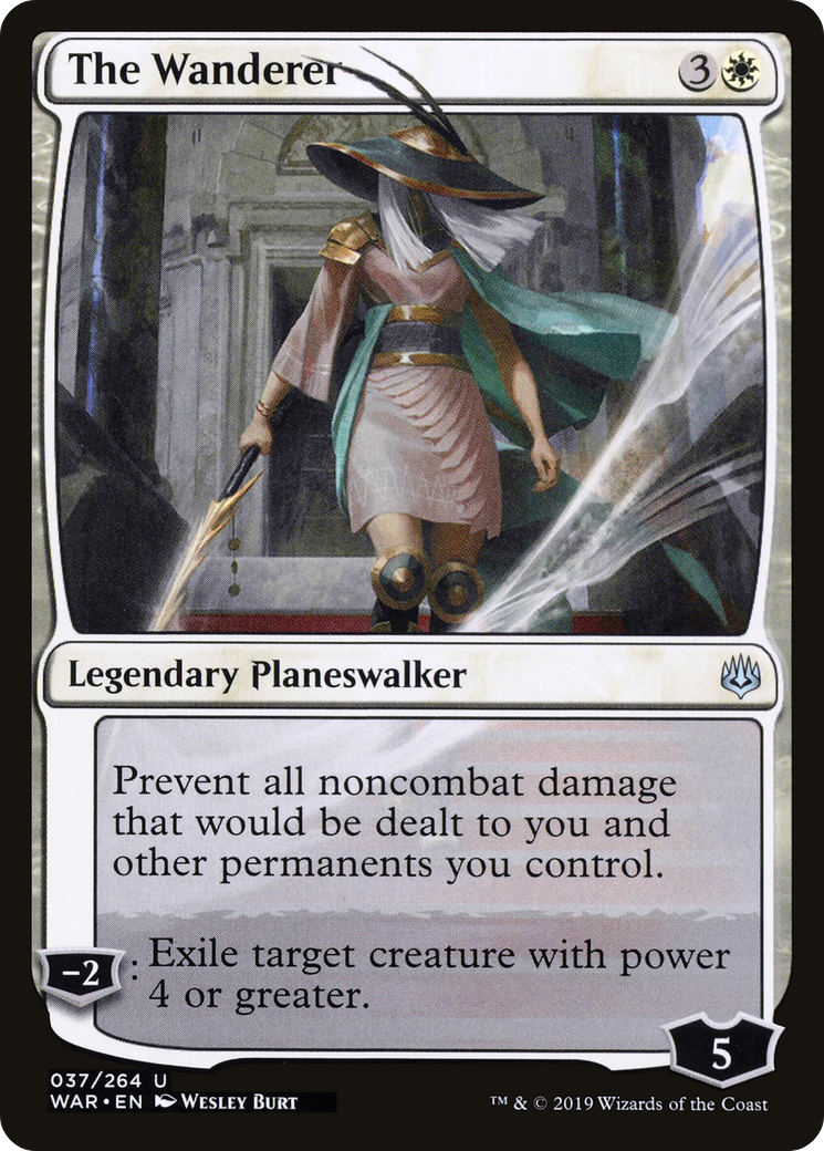 {C} The Wanderer [War of the Spark][WAR 037]