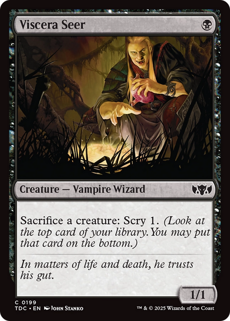 {C} Viscera Seer [Tarkir: Dragonstorm Commander][TDC 199]