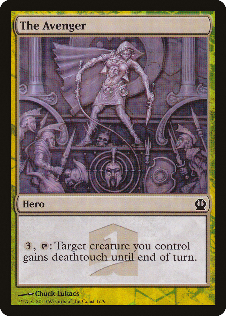 {C} The Avenger [Theros Hero's Path][PA THP1 1C]