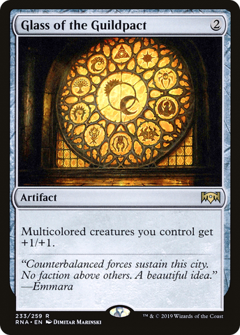 {R} Glass of the Guildpact [Ravnica Allegiance][RNA 233]