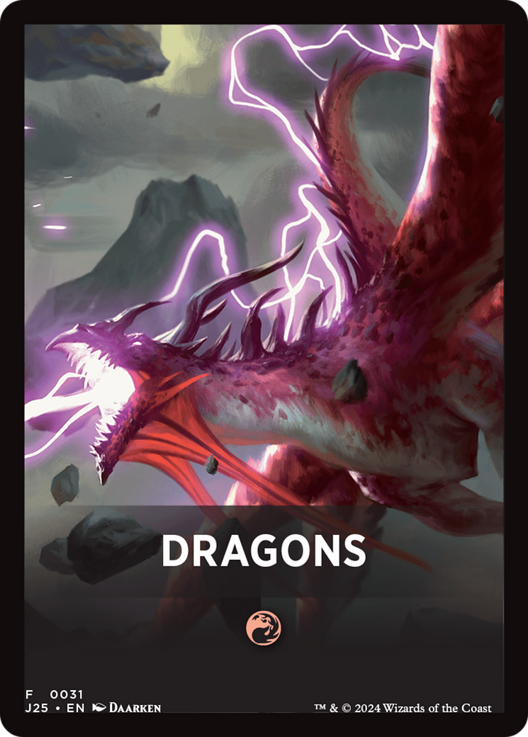 {R} Dragons Theme Card [Foundations Jumpstart Front Cards][FC TJ25 031]