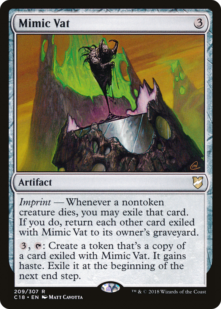 {R} Mimic Vat [Commander 2018][C18 209]