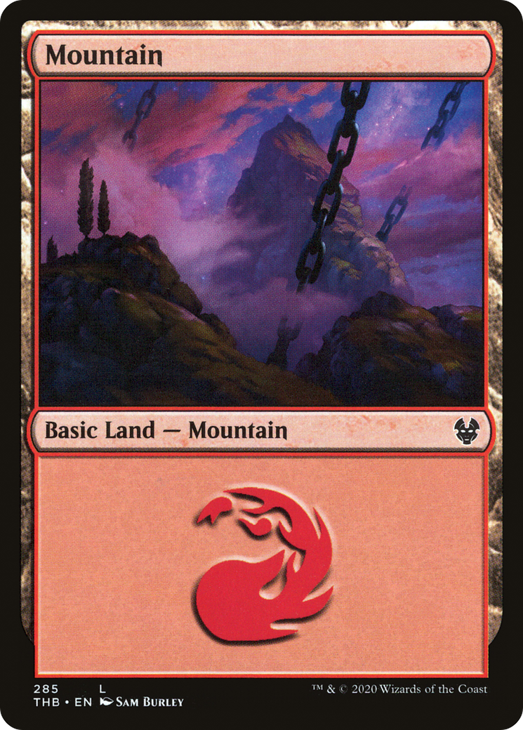 {B}[THB 285] Mountain (285) [Theros Beyond Death]