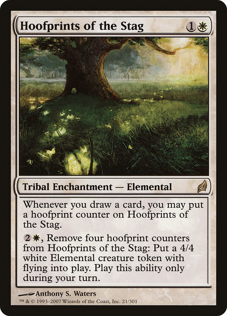 {R} Hoofprints of the Stag [Lorwyn][LRW 021]