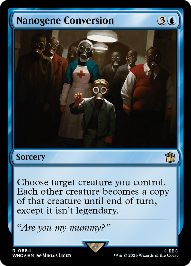 {R} Nanogene Conversion (Surge Foil) [Doctor Who][WHO 654]