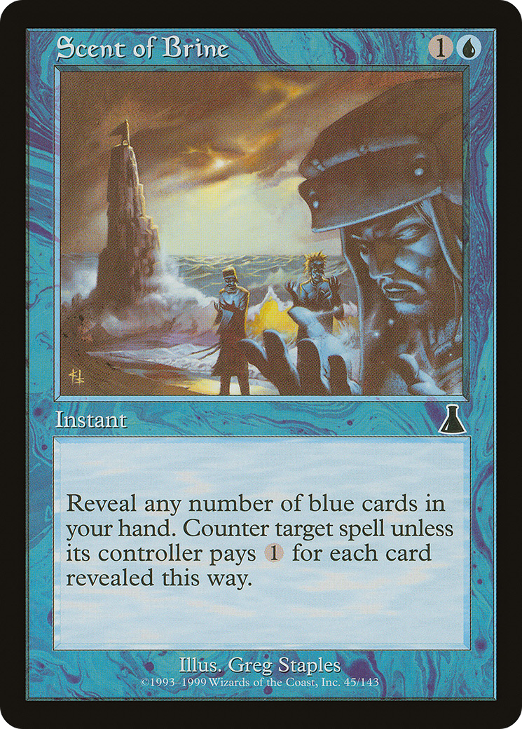 {C} Scent of Brine [Urza's Destiny][UDS 045]
