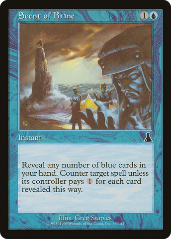 {C} Scent of Brine [Urza's Destiny][UDS 045]