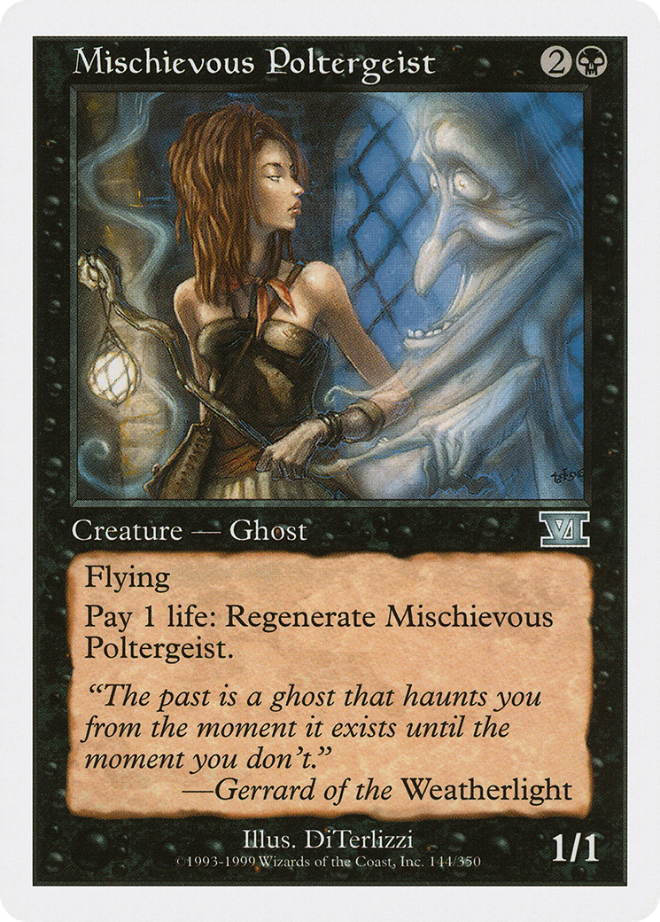 {C} Mischievous Poltergeist [Classic Sixth Edition][6ED 144]
