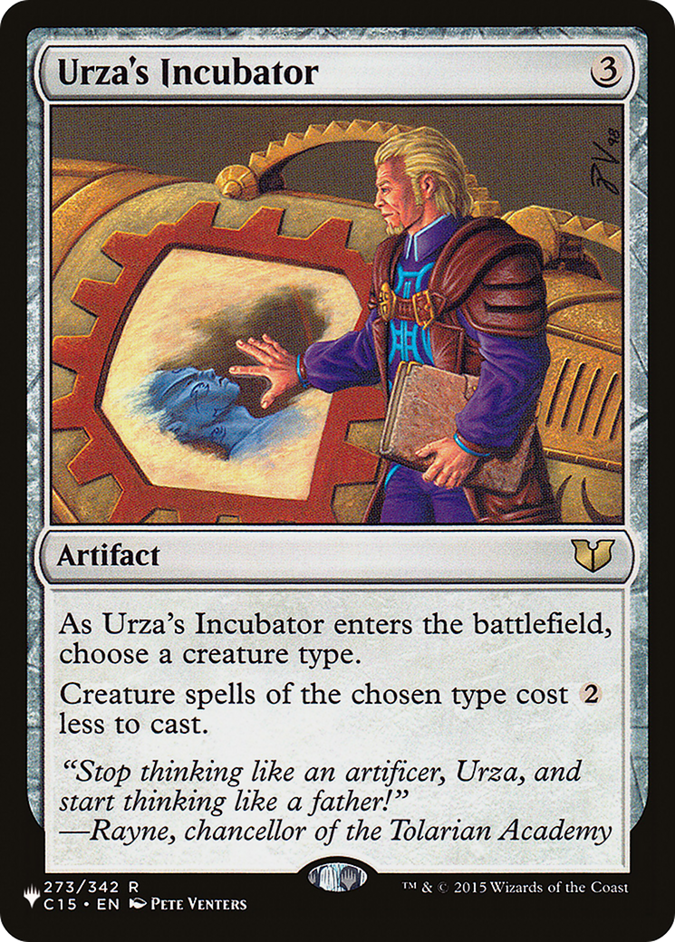 {R} Urza's Incubator [Secret Lair: Angels][LS C15 273]