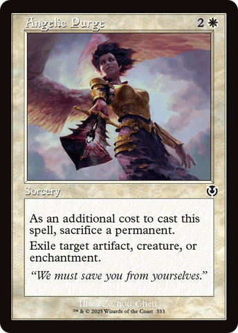 {C} Angelic Purge (Retro Frame) [Innistrad Remastered][INR 333]