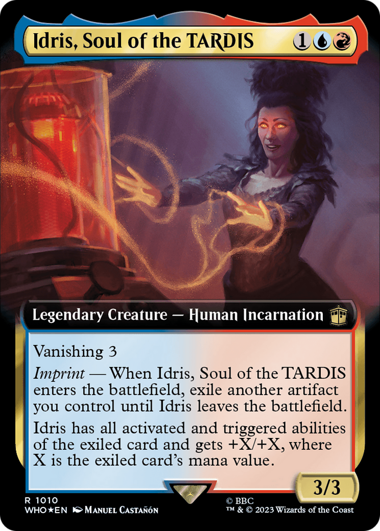 {R} Idris, Soulu of the TARDIS (Extended Art) (Surge Foil) [Doctor Who][WHO 1010]