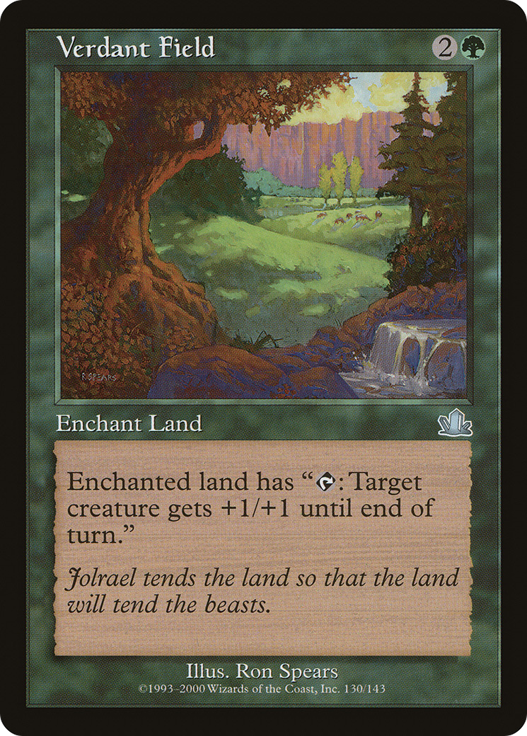 {C} Verdant Field [Prophecy][PCY 130]