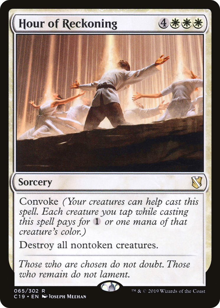 {R} Hour of Reckoning [Commander 2019][C19 065]