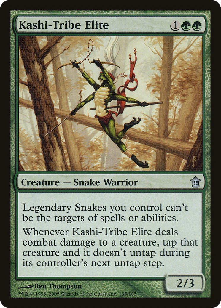 {C} Kashi-Tribe Elite [Saviors of Kamigawa][SOK 135]