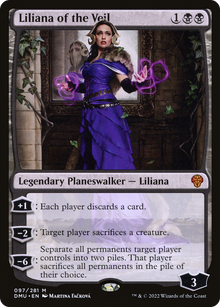 {R} Liliana of the Veil [Dominaria United][DMU 097]