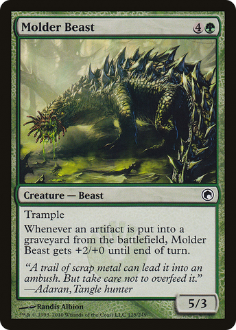 {C} Molder Beast [Scars of Mirrodin][SOM 125]