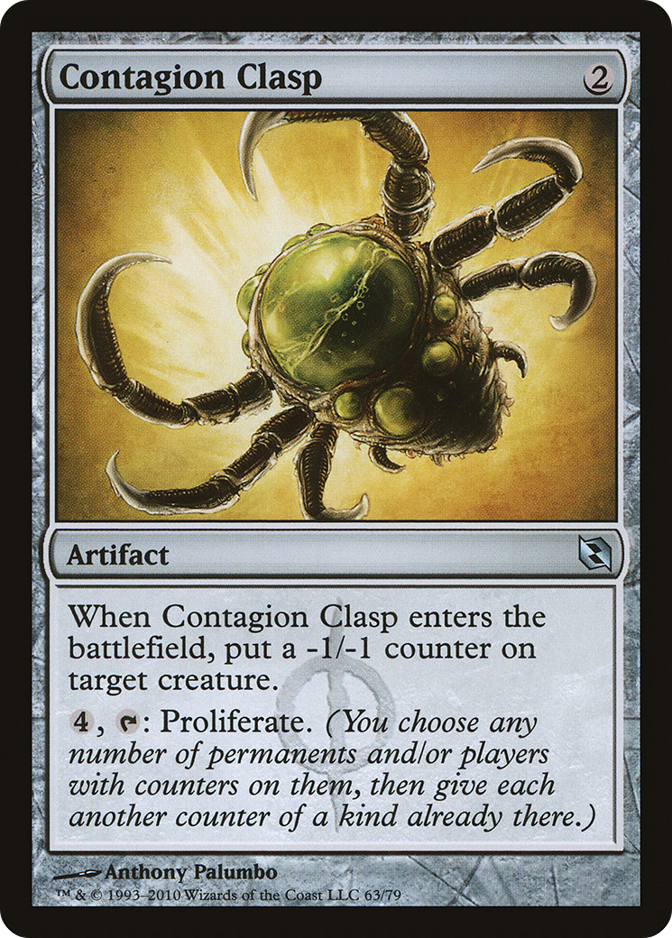 {C} Contagion Clasp [Duel Decks: Elspeth vs. Tezzeret][DDF 063]