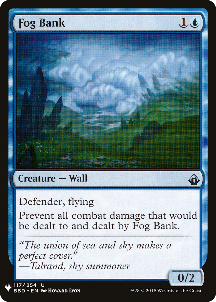 {C} Fog Bank [Mystery Booster][LS BBD 117]