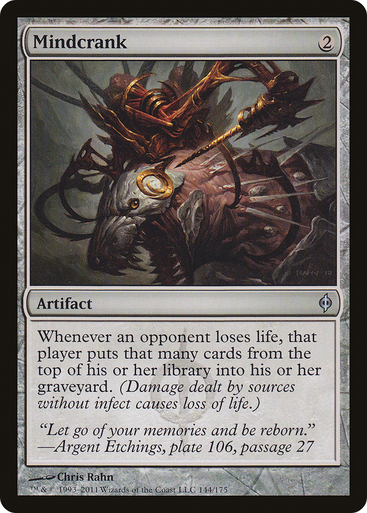 {C} Mindcrank [New Phyrexia][NPH 144]