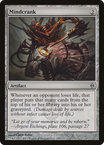 {C} Mindcrank [New Phyrexia][NPH 144]